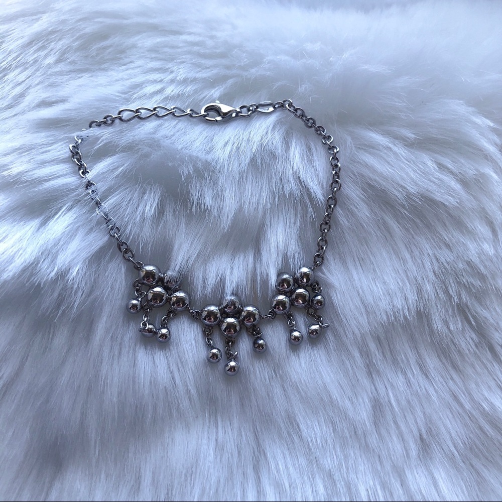 925 Sterling Silver bead drop Bracelet